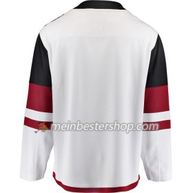 Arizona Coyotes Blank Adidas Weiß Trikot Authentic - Herren